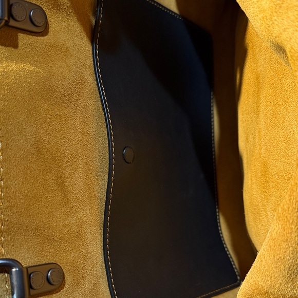 Coach 1941 Rogue 39 Black Leather Handbag - Picture 8 of 14